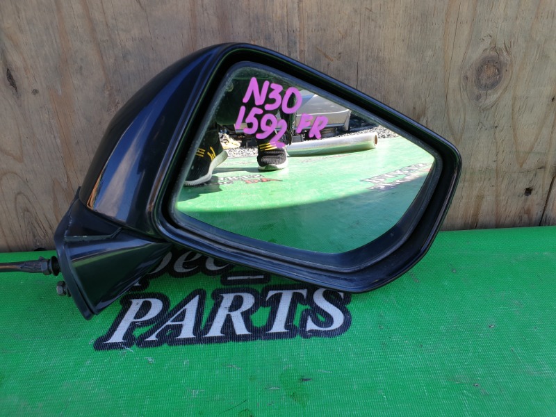 Зеркало заднего вида Nissan R'nessa N30 SR20DE 1999 переднее правое (б/у)
