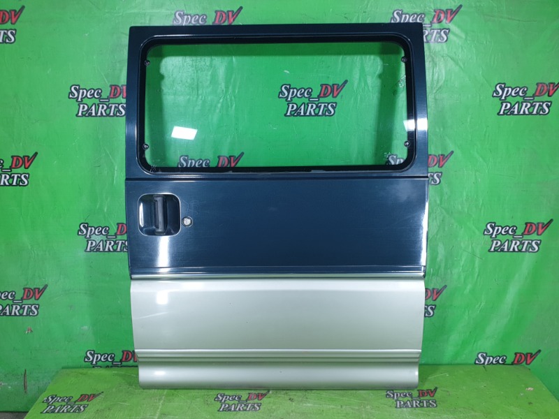 Дверь задняя Mitsubishi Delica P35W 4D56 1997 задняя левая (б/у)