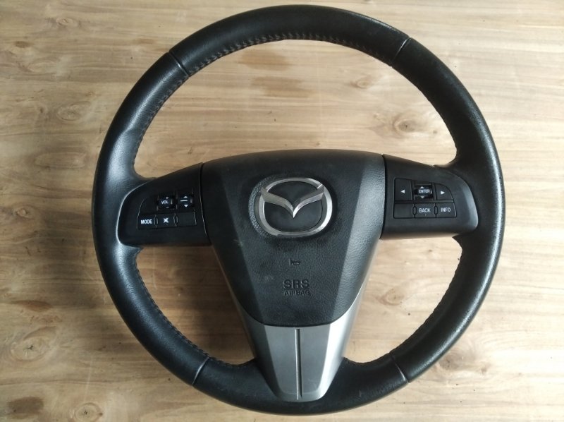 Руль Mazda Axela BL5FW (б/у) Руль Mazda Axela BL5FW (б/у)