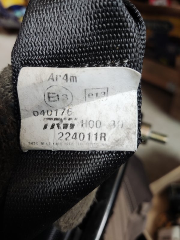 Ремень безопасности передний левый BMW X5 E53 M54