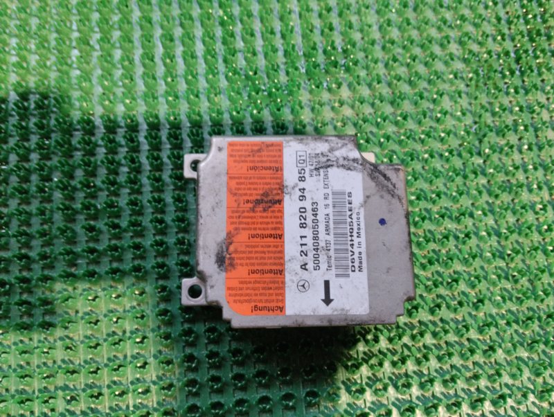 Блок управления airbag Mercedes-Benz E-CLASS 06.09.04 W211 113967 A2118209485 контрактная