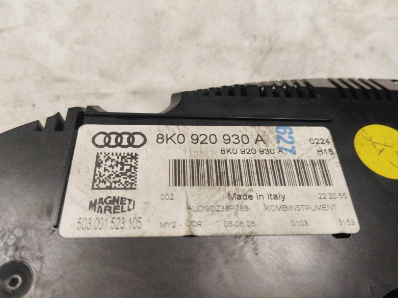 Спидометр AUDI A4 8k CDHB Спидометр AUDI A4 8k CDHB
