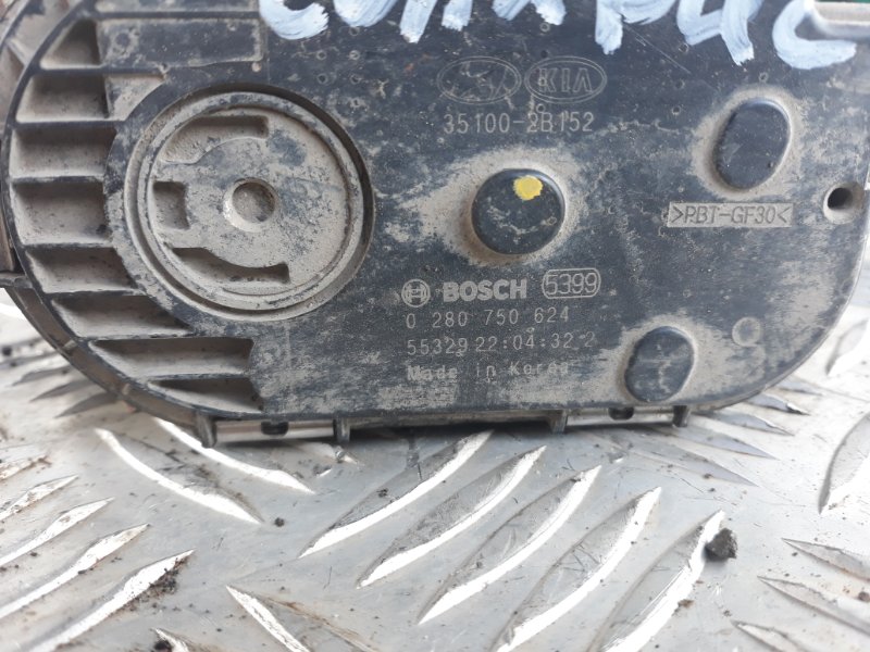 Дроссельная заслонка Hyundai Solaris RB 1.6 G4FC