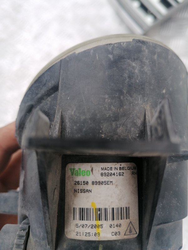 Фара противотуманная передняя правая Nissan Fuga CBA-Y50 2.5 VQ25DE Фара противотуманная передняя правая Nissan Fuga CBA-Y50 2.5 VQ25DE
