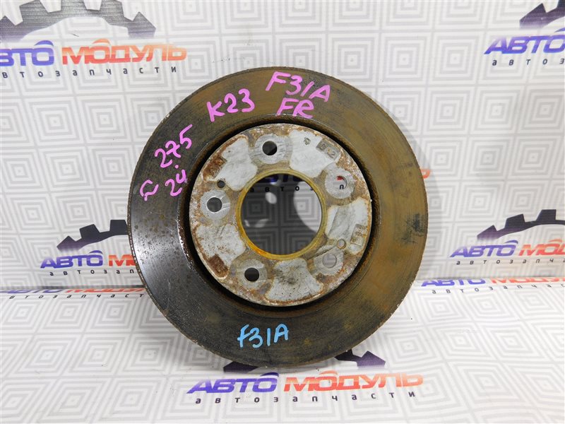 Диск тормозной Mitsubishi Diamante F31A передний