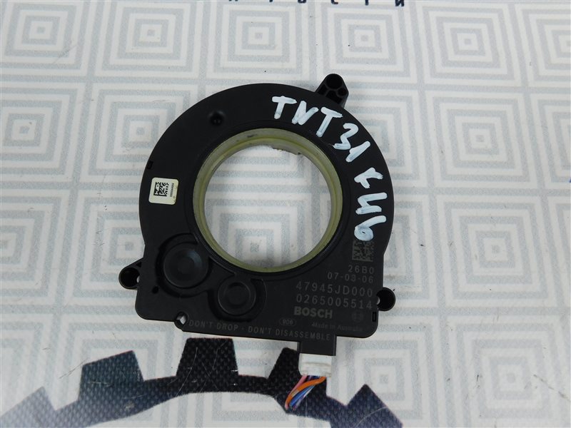 Датчик положения руля Nissan X-Trail TNT31-001435 QR25-DE 2007