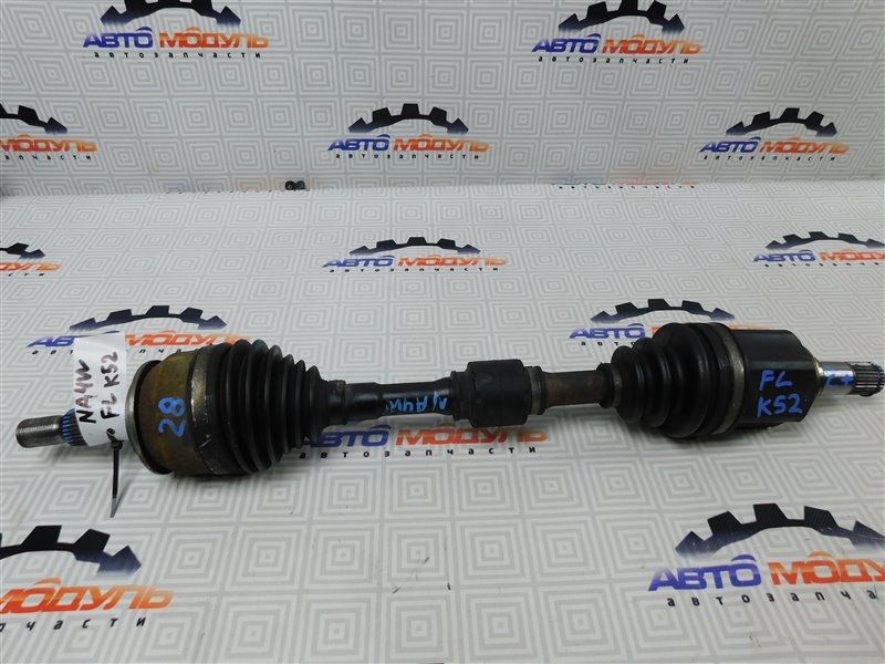 Привод Mitsubishi Grandis NA4W-0003786 4G69 2003 передний левый