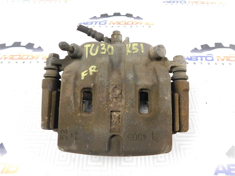 Суппорт Nissan Presage TU30-008156 QR25-DE 2002 передний правый