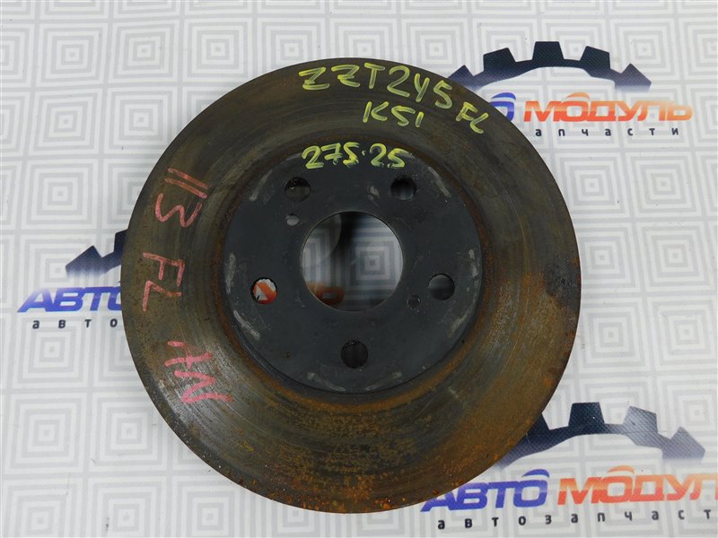 Диск тормозной Toyota Allion ZZT245-0029458 1ZZ-FE 2005 передний