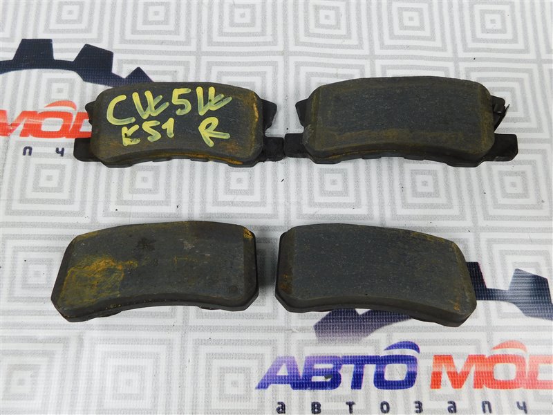 Колодки тормозные Mitsubishi Outlander CW5W-0002690 4B12 2005 задние