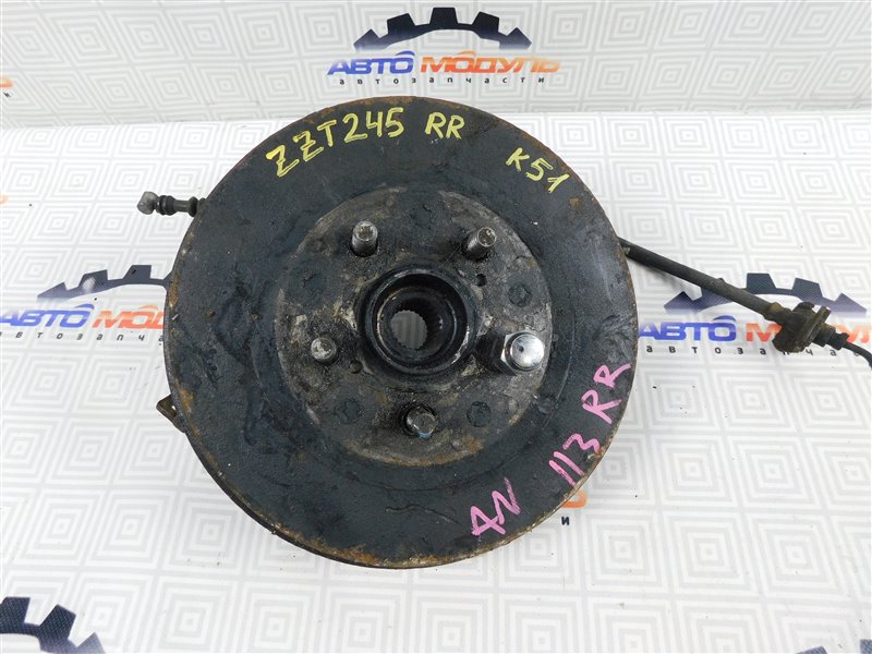 Ступица Toyota Allion ZZT245-0029458 1ZZ-FE 2005 задняя правая