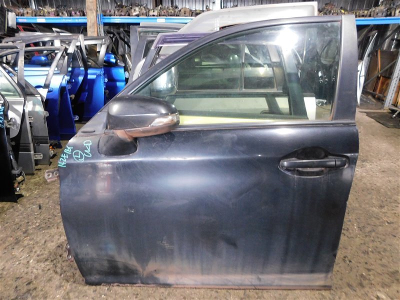 Дверь Toyota Corolla Fielder NZE161-7089366 1NZ-FE 2014 передняя левая