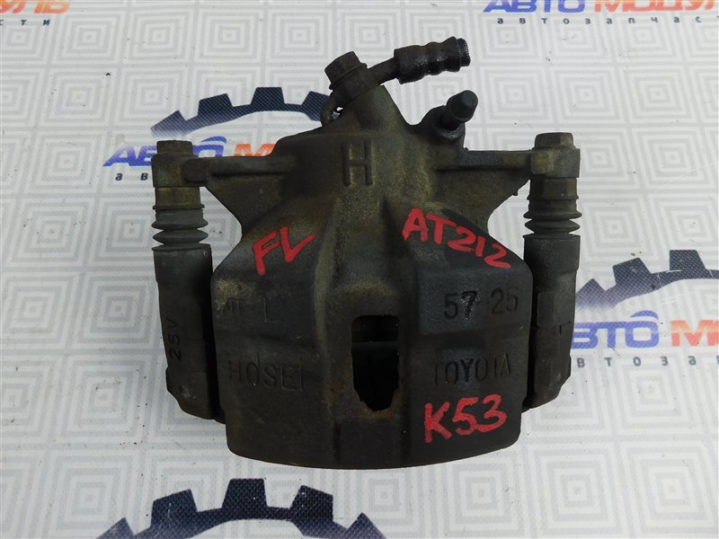 Суппорт Toyota Carina AT212-0020276 5A-FE 1997 передний левый