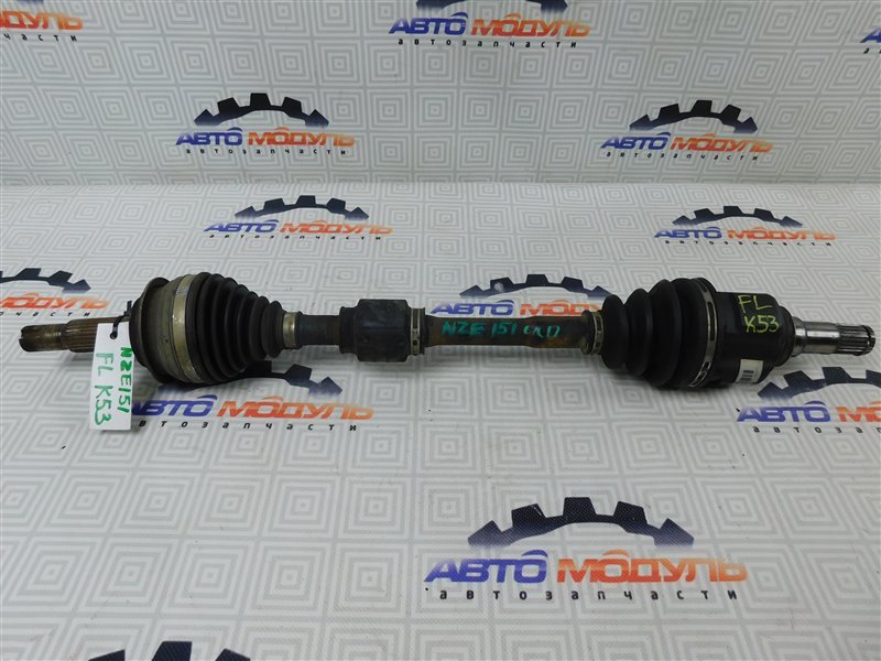 Привод Toyota Auris NZE151-1009035 1NZ-FE 2007 передний левый