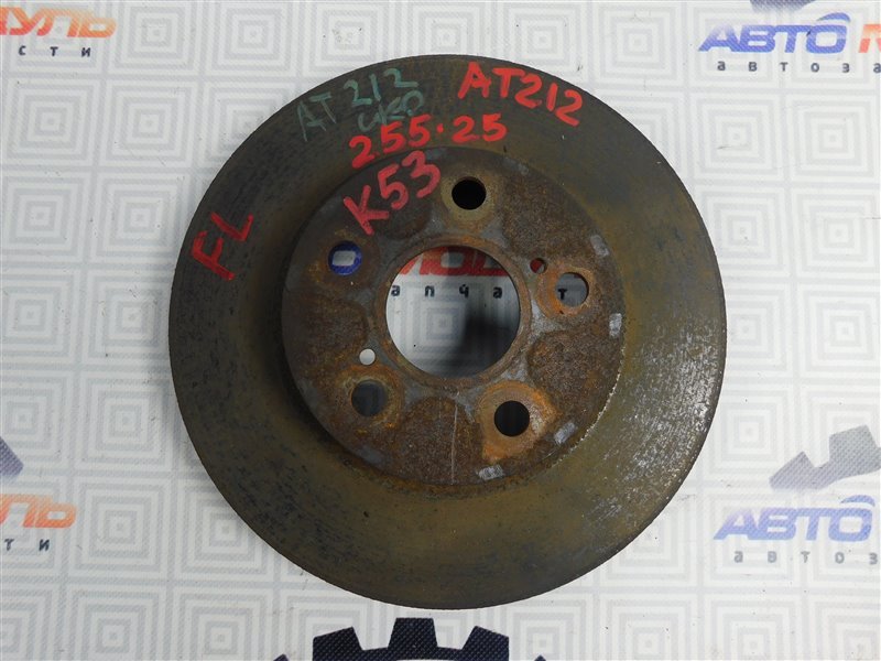 Диск тормозной Toyota Carina AT212-0020276 5A-FE 1997 передний