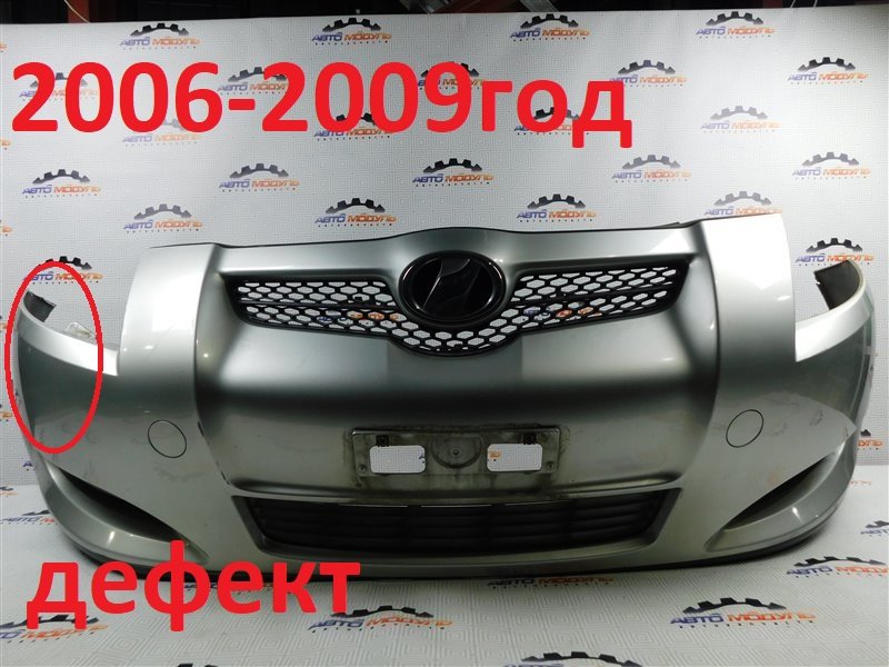 Бампер Toyota Auris NZE151-1009035 1NZ-FE 2007 передний