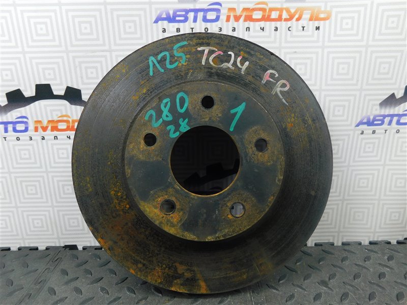 Диск тормозной Nissan Serena TC24 передний