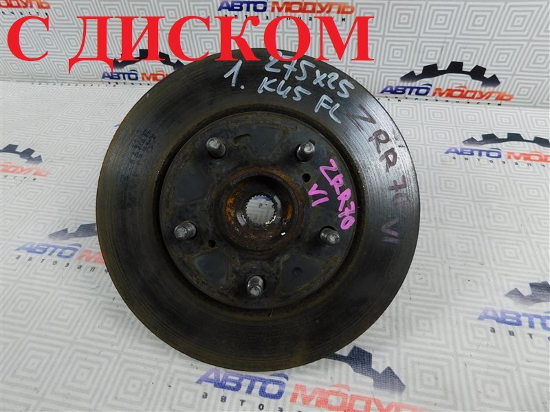 Ступица Toyota Noah ZRR70-0118742 3ZR-FE 2008 передняя левая