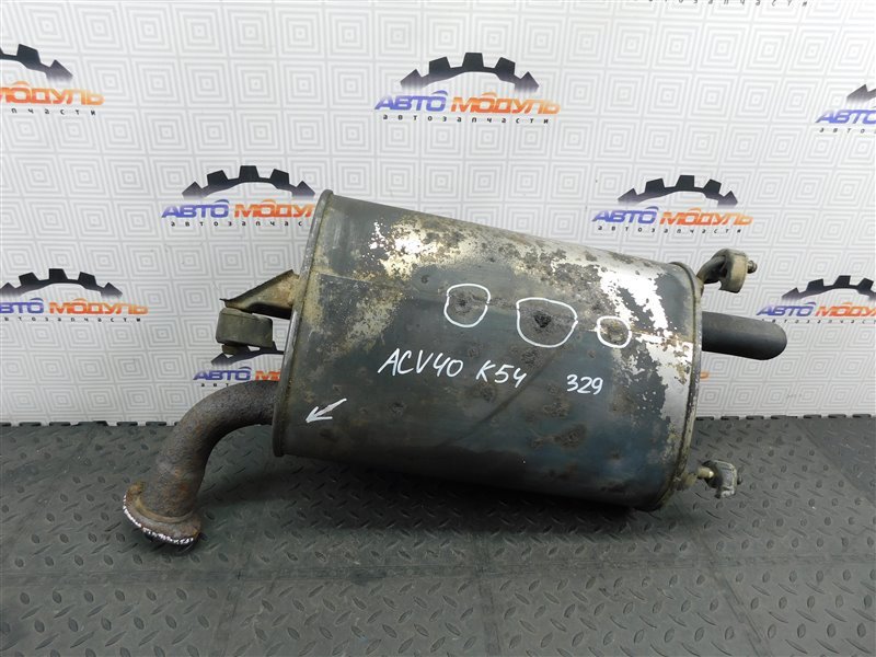 Глушитель Toyota Camry ACV40-3185587 2AZ-FE 2008 задний