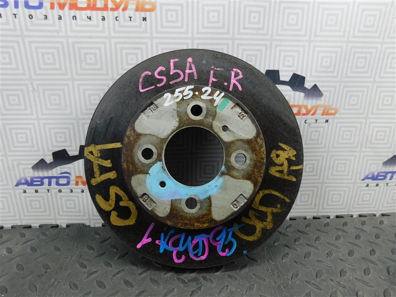 Диск тормозной Mitsubishi Lancer Cedia CS5A передний