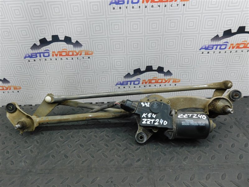 Мотор дворников Toyota Premio ZZT240-0075709 1ZZ-FE 2004 передний