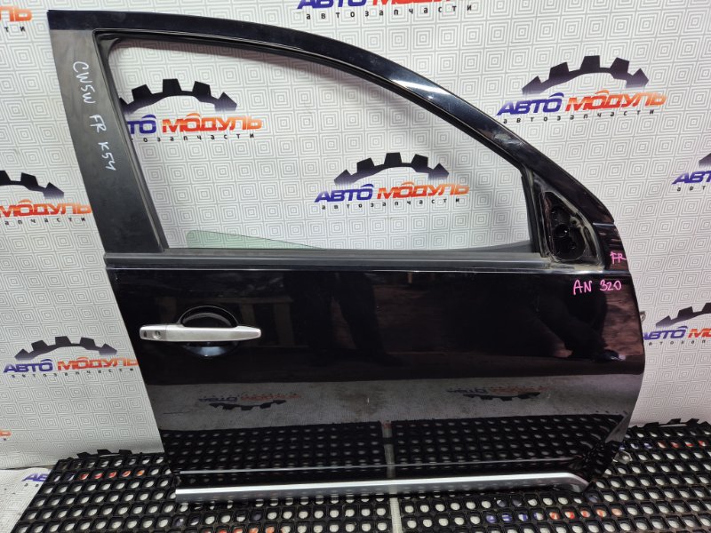Дверь Mitsubishi Outlander CW5W-0027661 4B12 2006 передняя правая