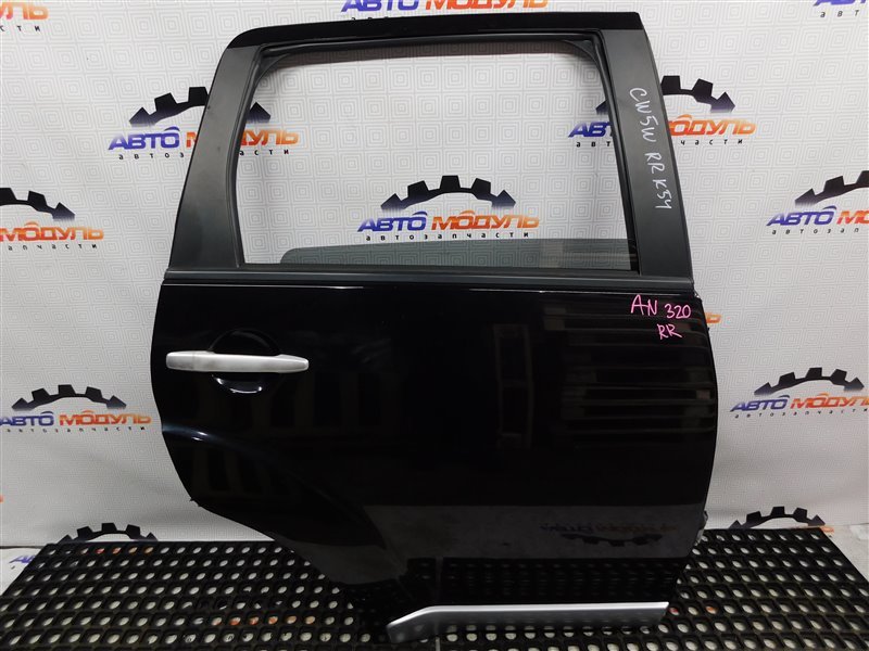 Дверь Mitsubishi Outlander CW5W-0027661 4B12 2006 задняя правая