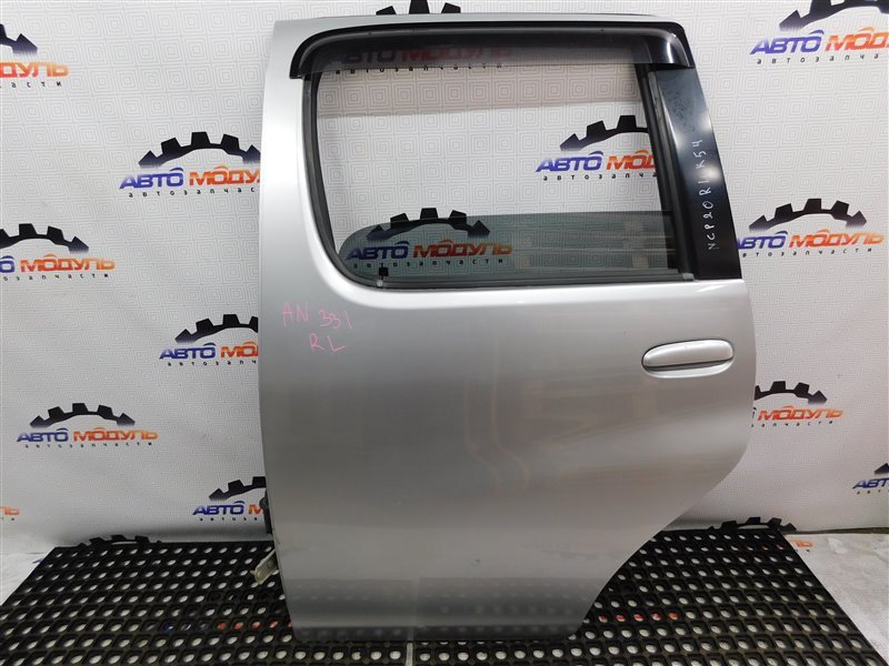 Дверь Toyota Funcargo NCP20-0223300 2NZ-FE 2002 задняя левая