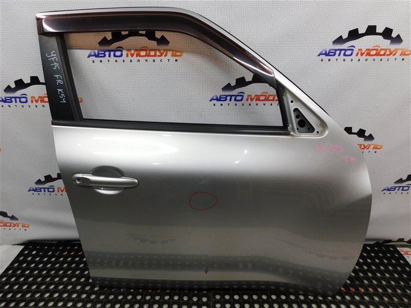 Дверь Nissan Juke YF15-068657 HR15-DE 2012 передняя правая