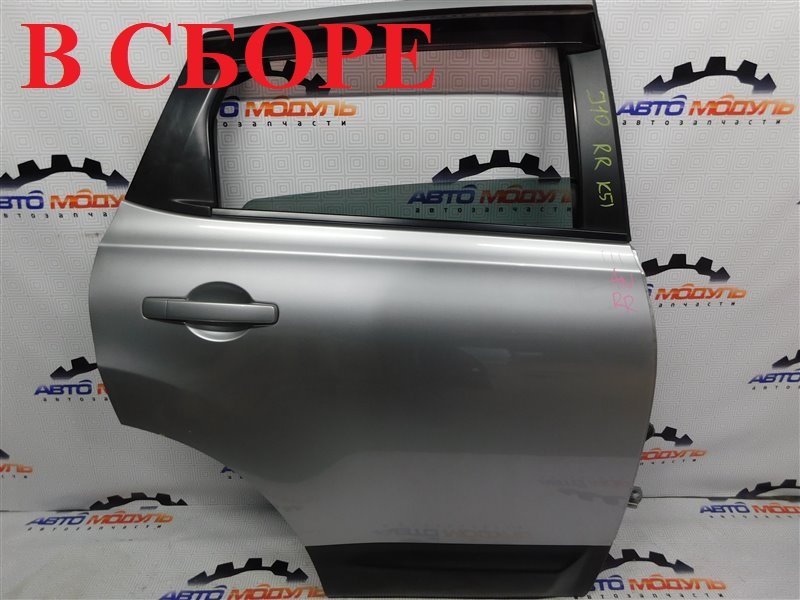 Дверь Nissan Dualis J10-032359 MR20-DE 2007 задняя правая