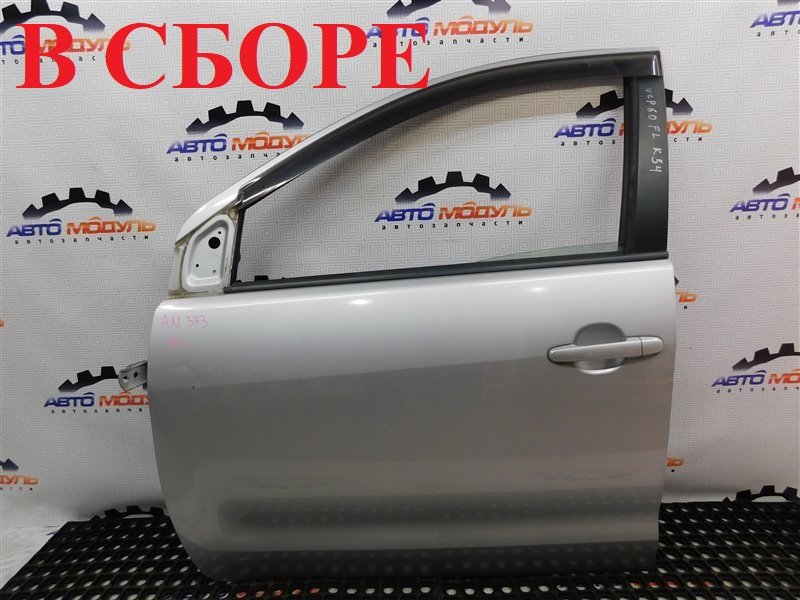 Дверь Toyota Ist NCP60-0141247 2NZ-FE 2004 передняя левая