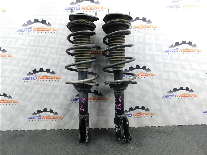 Стойка Toyota Funcargo NCP20-0223300 2NZ-FE 2002 передняя правая