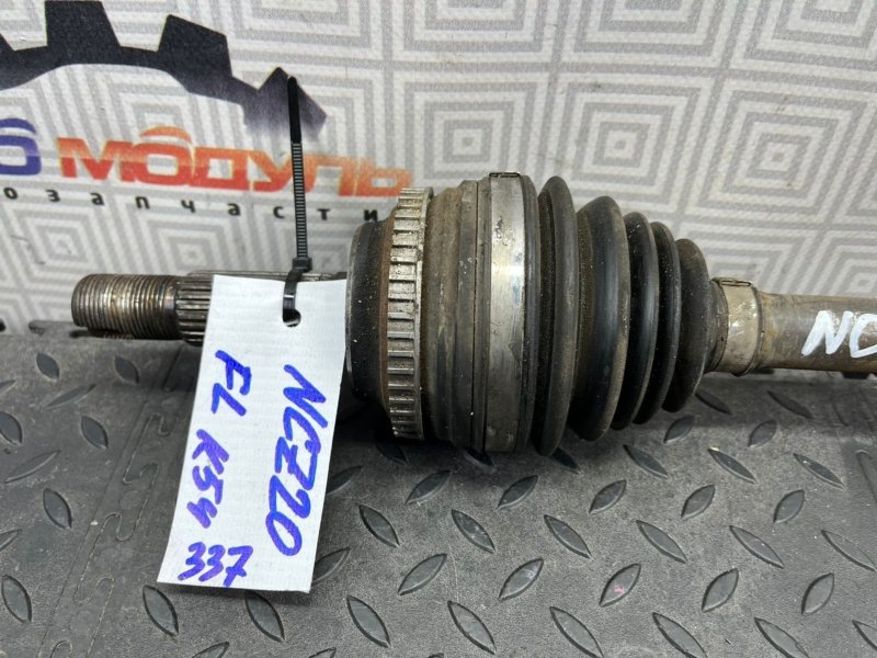 Привод Toyota Raum NCZ20-0141283 1NZ-FE 2010 передний левый