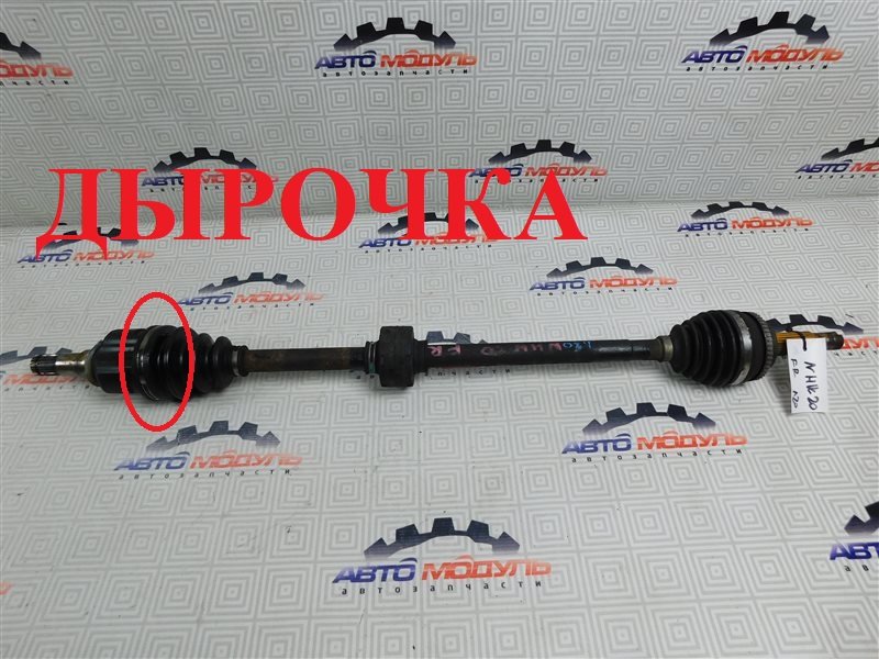 Привод Toyota Prius NHW20 1NZ-FXE передний правый