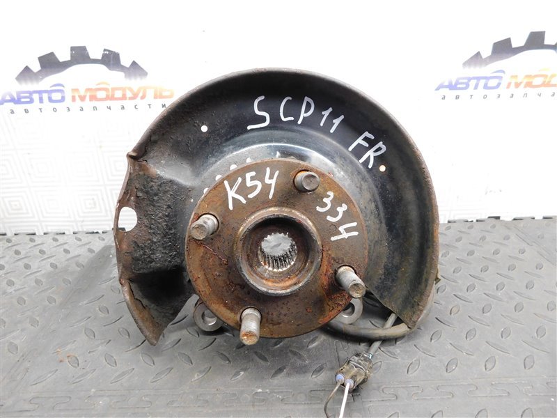 Ступица Toyota Platz SCP11-0080380 1SZ-FE 2005 передняя правая