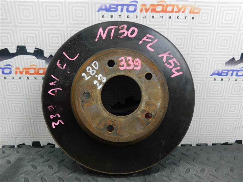 Диск тормозной Nissan X-Trail NT30-046544 QR20-DE 2002 передний