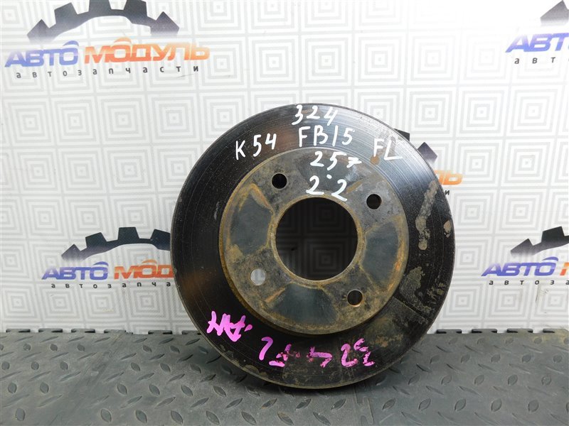 Диск тормозной Nissan Sunny FB15-379922 QG15-DE 2003 передний