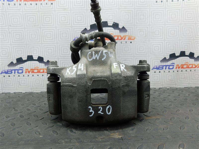 Суппорт MITSUBISHI OUTLANDER CW5W-0027661 4B12 2006 передний правый (б/у)