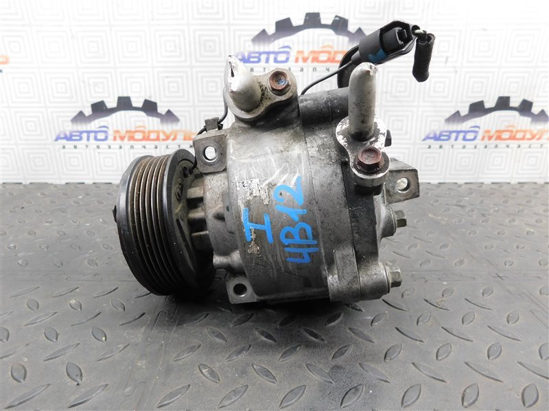 Компрессор кондиционера MITSUBISHI OUTLANDER CW5W 4B12 (б/у)