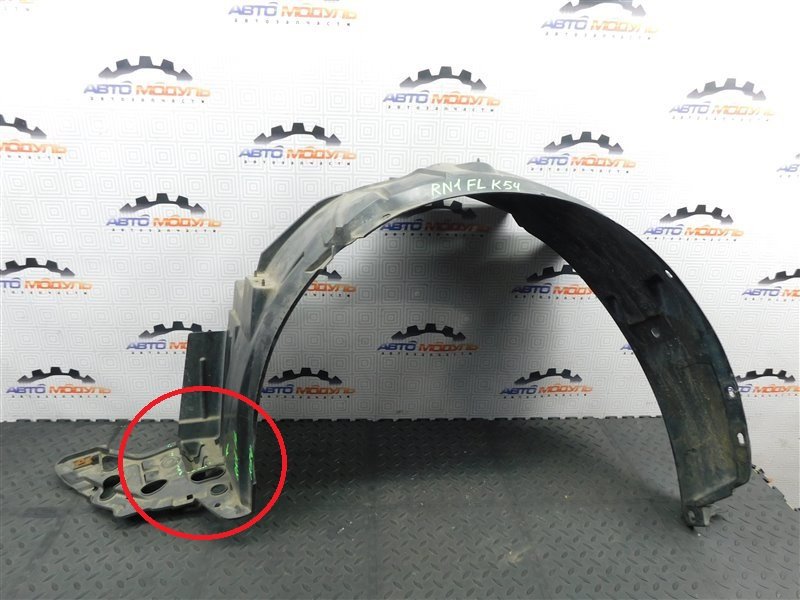 Подкрылок HONDA STREAM RN1-2001811 D17A 2004 передний левый (б/у)