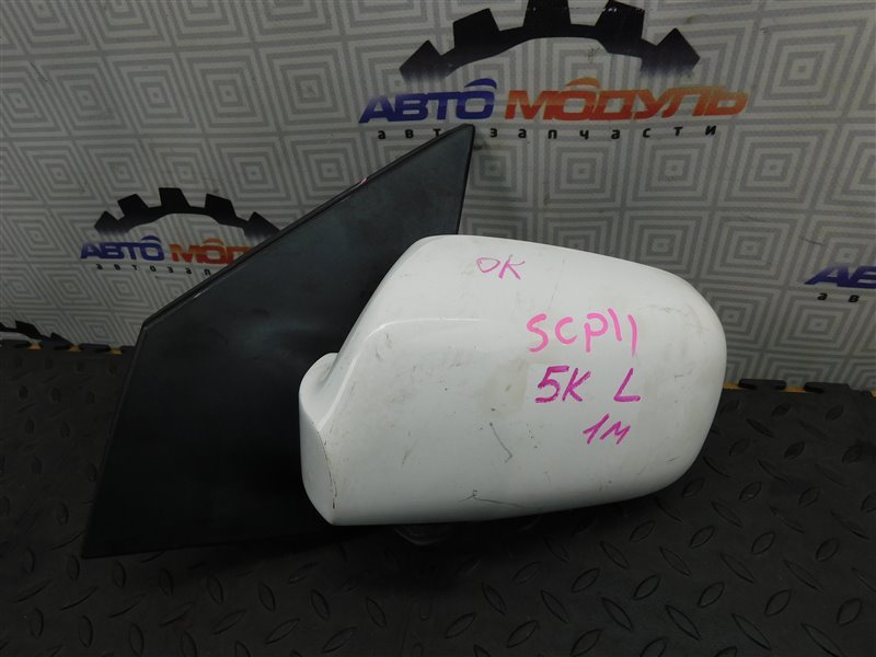 Зеркало TOYOTA PLATZ SCP11 1998 левое (б/у)