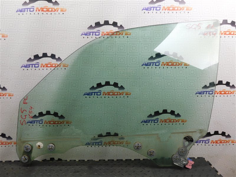 Стекло двери SUBARU FORESTER SG5-074532 EJ202 2004 переднее левое (б/у)