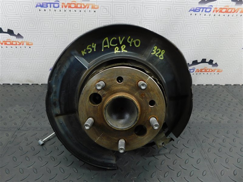 Ступица TOYOTA CAMRY ACV40-3195270 2AZ-FE 2009 задняя правая (б/у)