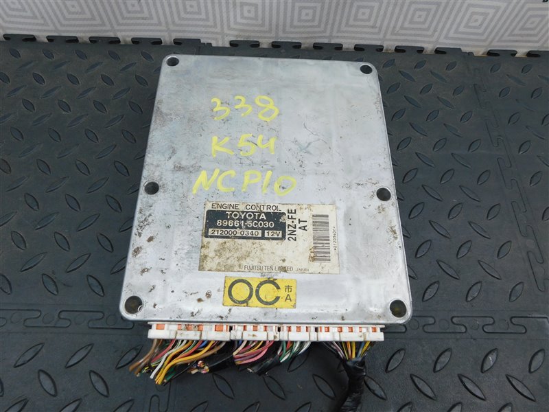 Компьютер ДВС TOYOTA VITZ NCP10-0157699 2NZ-FE 2002 (б/у)
