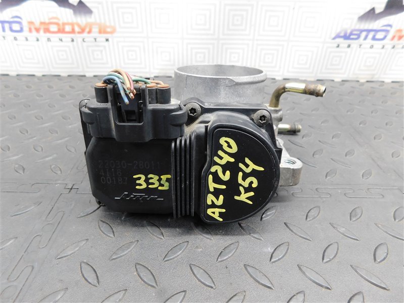 Дроссельная заслонка TOYOTA ALLION AZT240-0010323 1AZ-FSE 2002 (б/у)