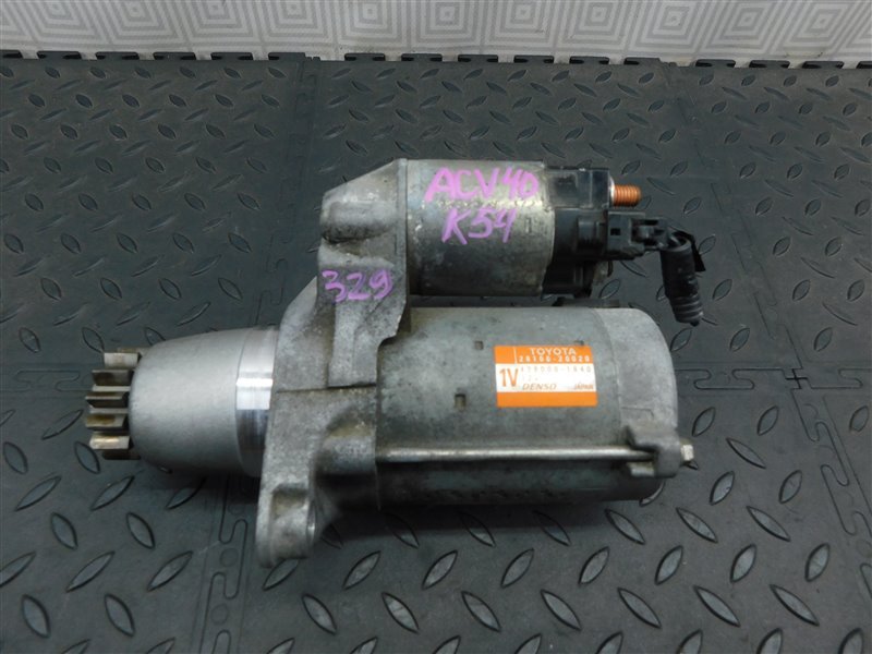 Стартер TOYOTA CAMRY ACV40-3185587 2AZ-FE 2008 (б/у)