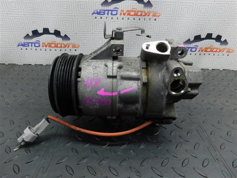 Компрессор кондиционера TOYOTA VITZ KSP90 1KR-FE (б/у)
