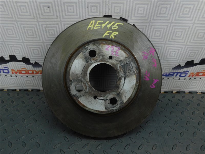Диск тормозной TOYOTA SPRINTER CARIB AE115 передний (б/у)