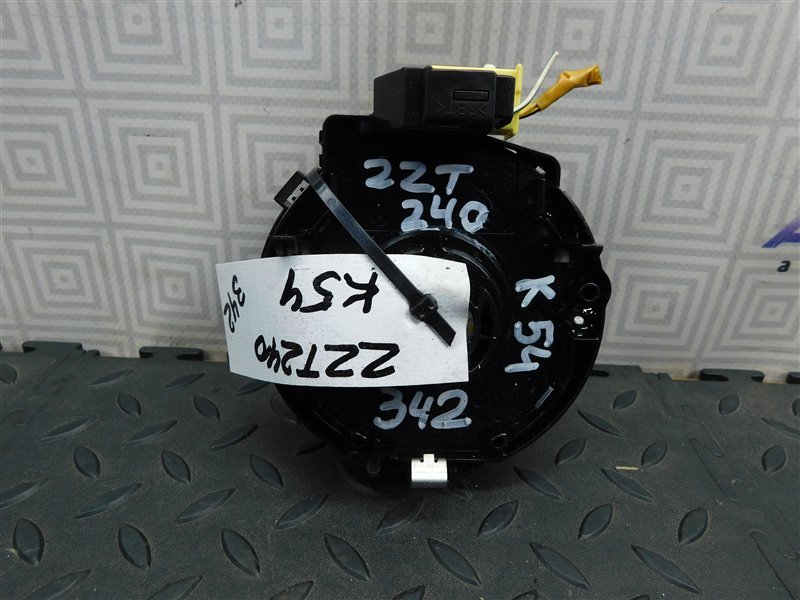 Шлейф-лента air bag TOYOTA PREMIO ZZT240-0075709 1ZZ-FE 2004 (б/у)