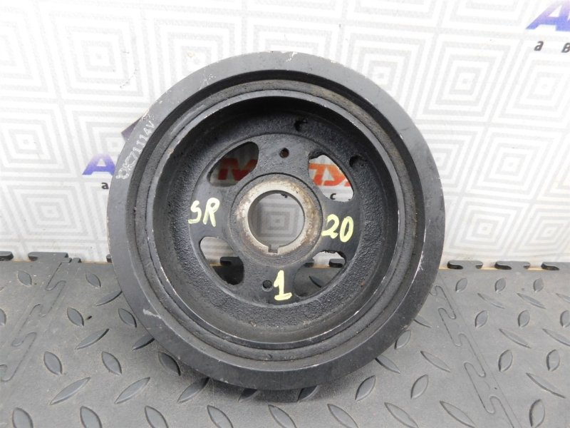 Шкив коленвала NISSAN SERENA PC24 SR20-DE (б/у)